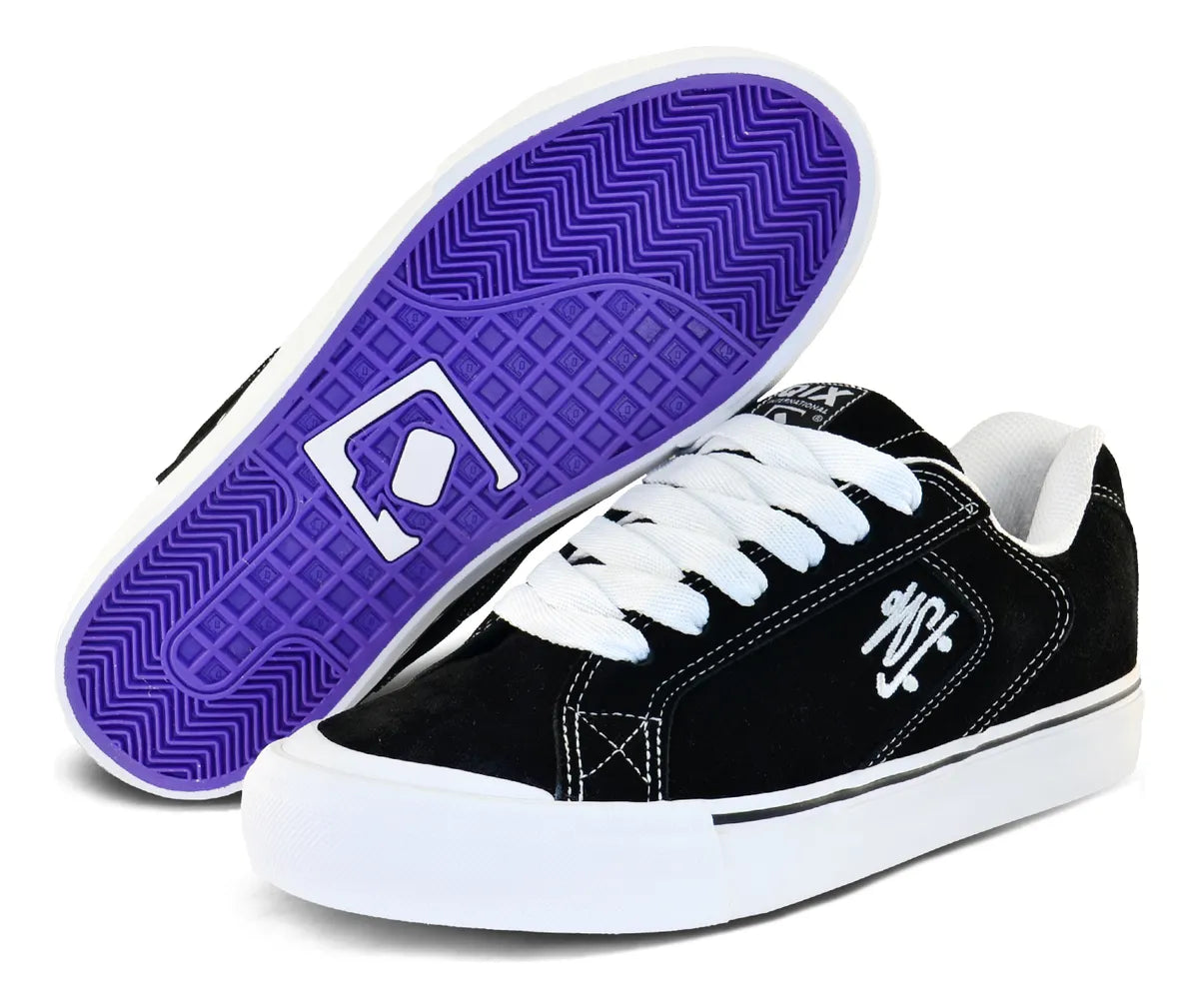 Tênis URBANEXY Park Preto & Branco – Masculino e Feminino