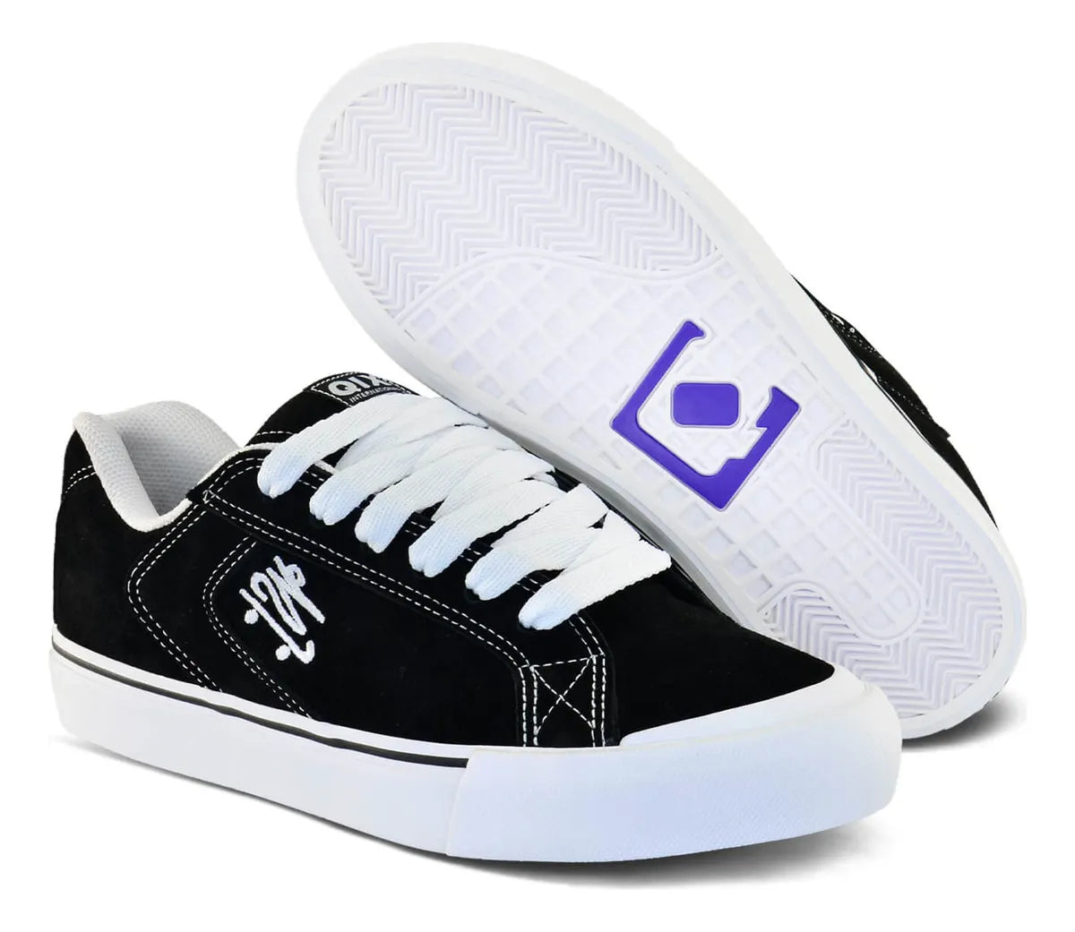 Tênis URBANEXY Park Preto & Branco – Masculino e Feminino