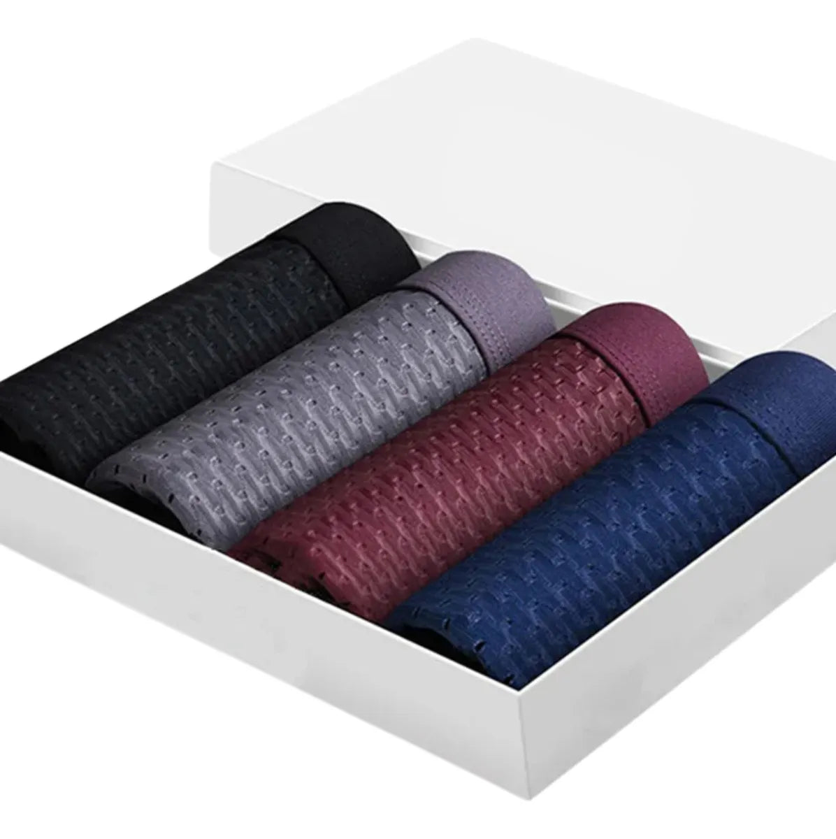 Kit 10 Cuecas Boxer URBANEXY Dryfit – Respirável & Conforto para Homem | Lisa