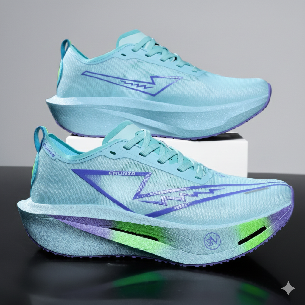 URBANEXY® Carbon Run Pro – Tênis de Corrida com Placa de Carbono para Maratona | Masculino e Feminino