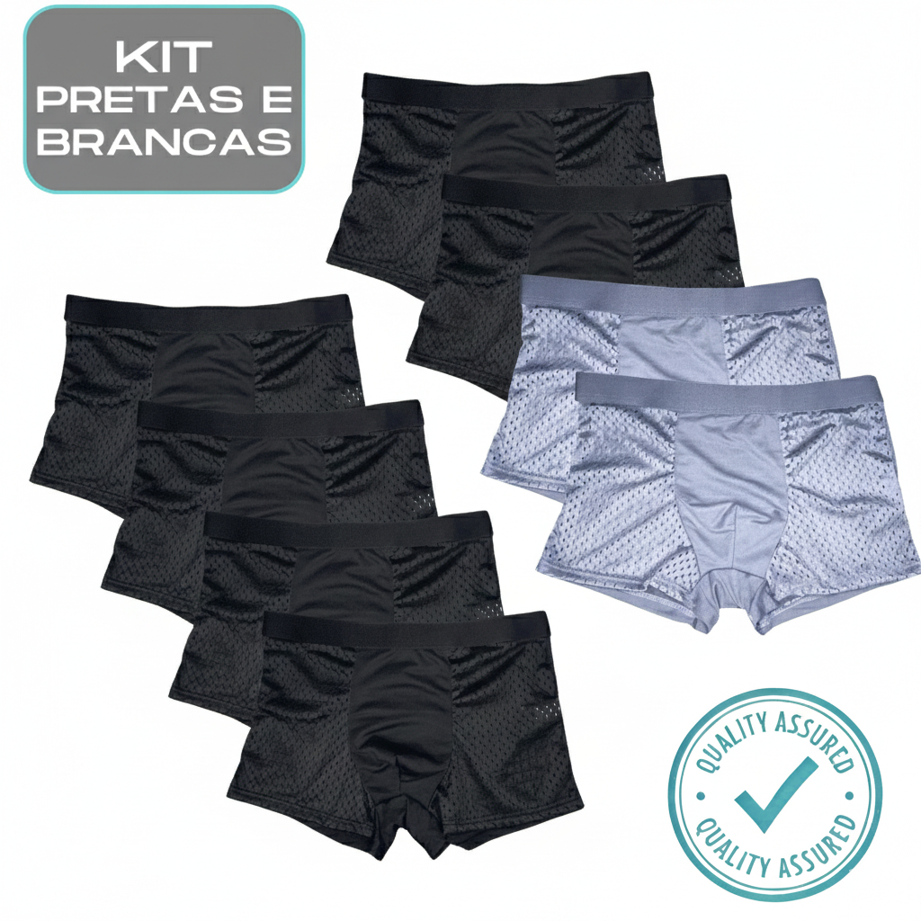 Kit Cuecas Urbanexy AirFlow™ — Premium Compre 4 Leve 8