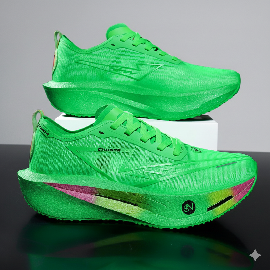 URBANEXY® Carbon Run Pro – Tênis de Corrida com Placa de Carbono para Maratona | Masculino e Feminino